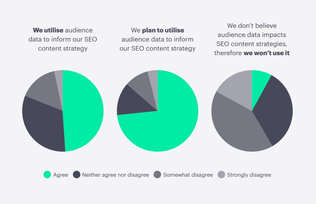 The use of audience data in SEO strategies