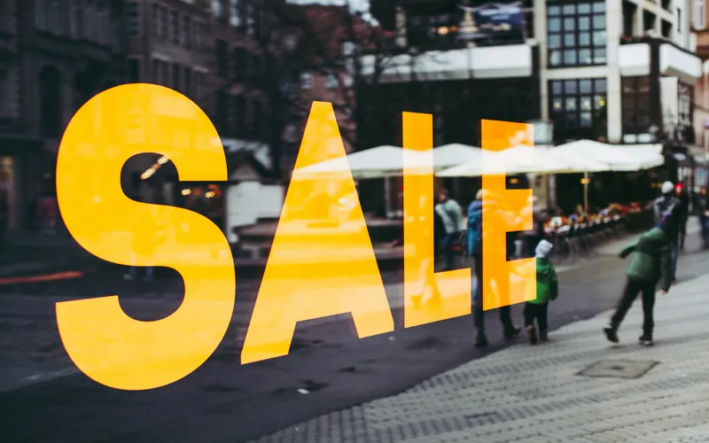 Sales hit the high street on Black Friday