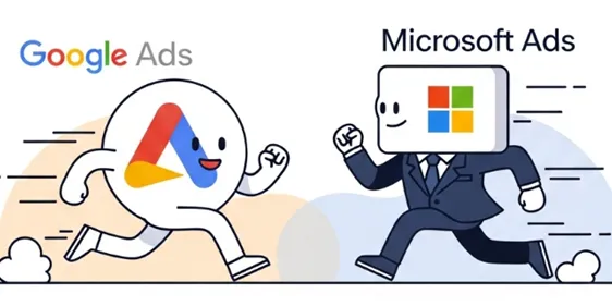 Google Vs Microsoft Illustration
