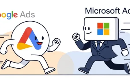 Google Vs Microsoft Illustration